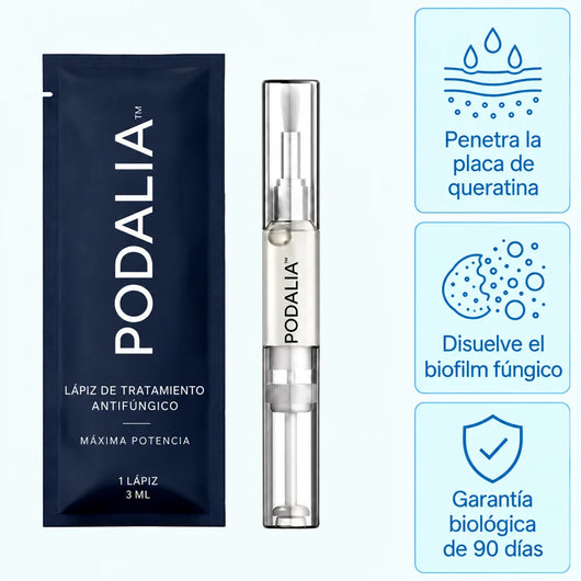 Podalia™ · Lápiz antifúngico de máxima potencia (25 % de ácido undecilénico)